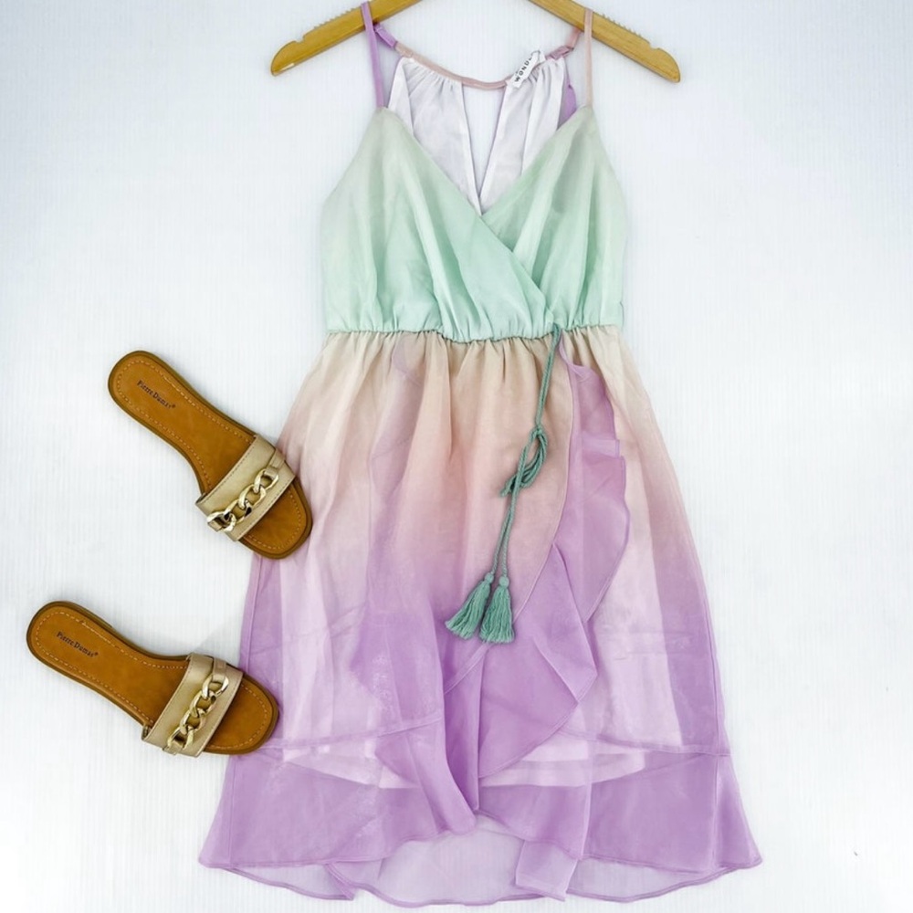 Emily wonder ombré dress size small